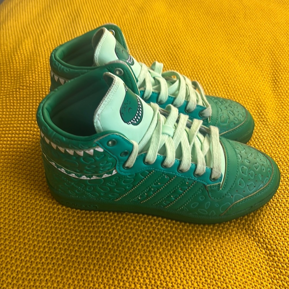 Gently used toy story REX  adidas